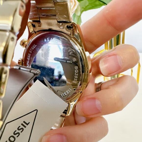 Fossil BQM2855 Sullivan Multifunction Gold-Tone Stainless Steel Watch BQ2855 main image 4